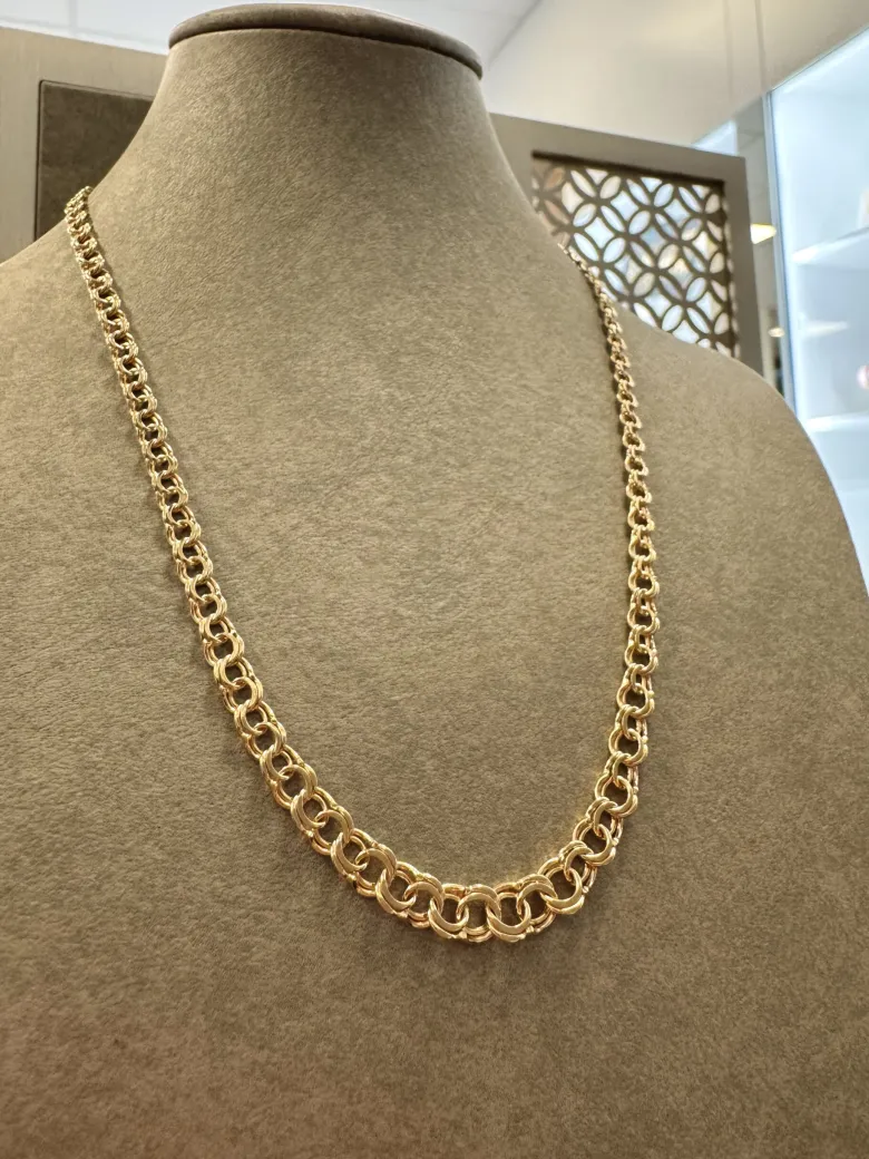 18K Guld Bismarck Halsband – BSH038G