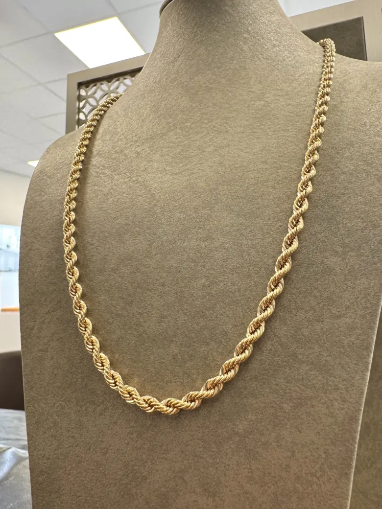 18K Guld Cordell Halsband – CLH008G18