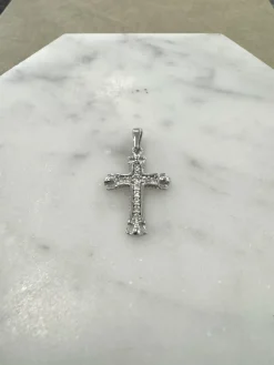 18K Guld Kors Cubic Zirconia – ZKHG009