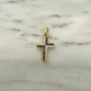 18K Guld Kors Cubic Zirconia – ZKHG002