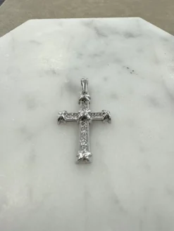 18K Guld Kors Cubic Zirconia – ZKHG016