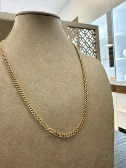 18K Guld Pansar Halsband – PLH004G18