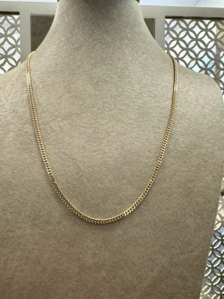 18K Guld Pansar Halsband – PLH005G18