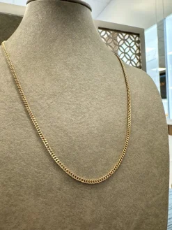 18K Guld Pansar Halsband – PLH005G18