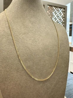 18K Guld Pansar Halsband – PLH008G18