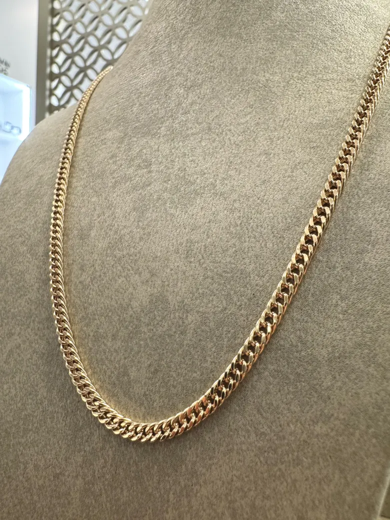 18K Guld Pansar Halsband PBH002G