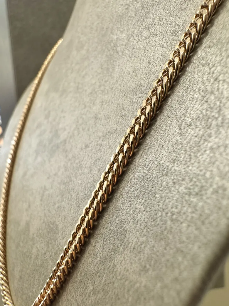 18K Guld Pansar Halsband PBH002G