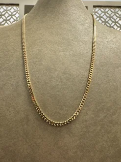 18K Guld Pansarlänk Halsband – GC-PAN-1528-HB