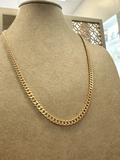 18K Guld Pansarlänk Halsband GC-PAN-2406-HB