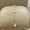 18K Guld Pärl Armband – 14054125