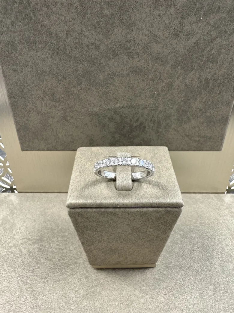 18K Vitguld Allians ring – RBG027 ( Begagnad )