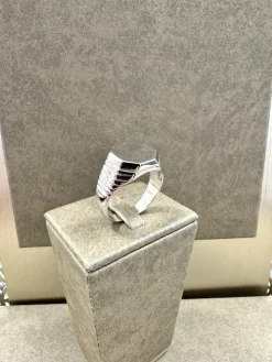 18K Vitguld Klackring – KLR014G18