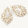 Lily and Rose Alice Örhängen Guld – White Opal (60564)