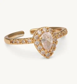 Lily and Rose Bianca Ring Guld – Crystal (30741)