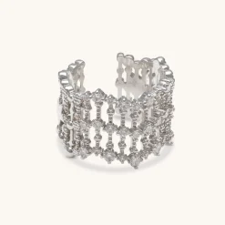 Lily and Rose Capella Ring – Silver 30012
