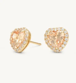 Lily And Rose Delphine Stud Örhängen – Light Champagne (Guld) 65072
