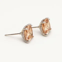 Lily and Rose Desiree studs Champagne – Silver