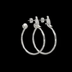 Lily And Rose Eden Hoop Örhängen- Ivory (Silver) 62762 ( Kampanj )