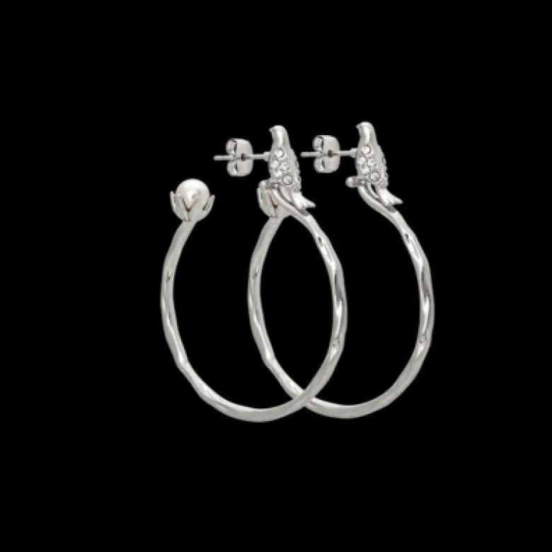 Lily And Rose Eden Hoop Örhängen- Ivory (Silver) 62762 ( Kampanj )