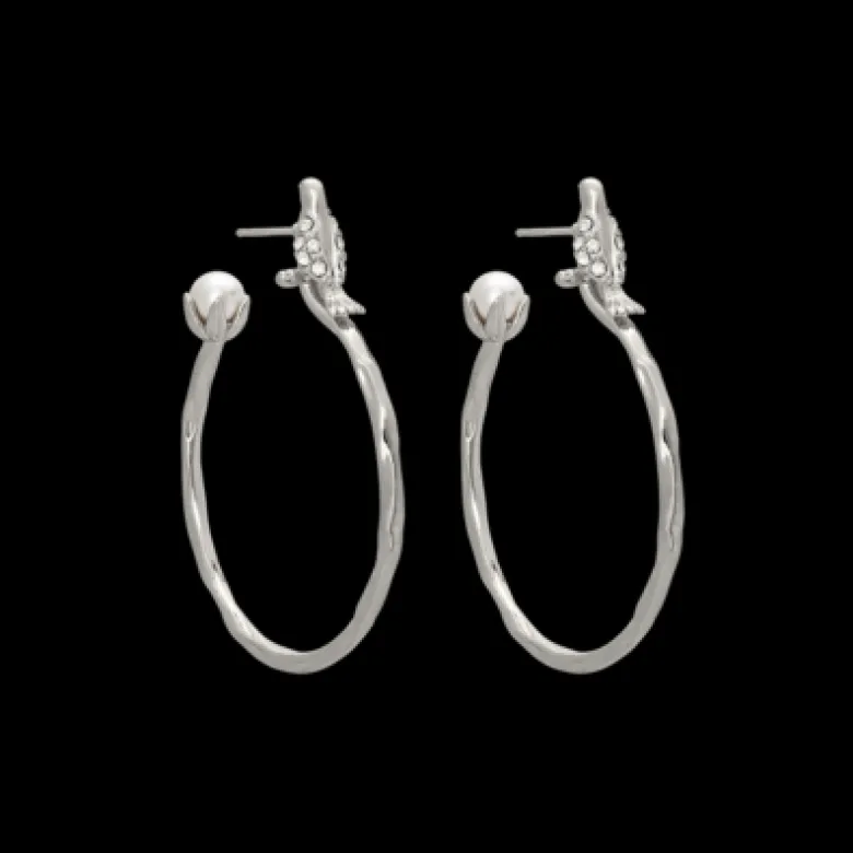 Lily And Rose Eden Hoop Örhängen- Ivory (Silver) 62762 ( Kampanj )