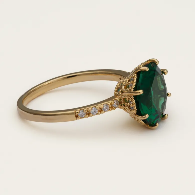 Lily and Rose Elenora Ring – Emerald