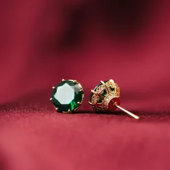 Lily and Rose Elenora Stud Örhängen – Emerald
