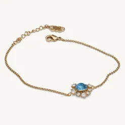 Lily and Rose Emily Armband Guld – Icey Blue (251137)