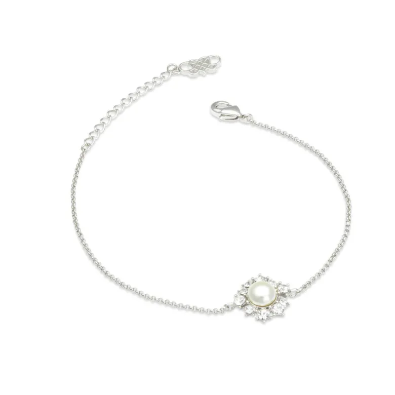 Lily And Rose Emily Pearl Armband – Ivory (Silver) 51132