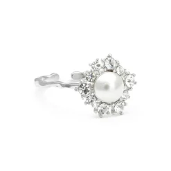 Lily And Rose Emily Pearl Ring – Ivory (Silver) 30651 ( Mega Kampanj )