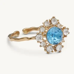 Lily and Rose Emily Ring Guld – Icey Blue (230657)