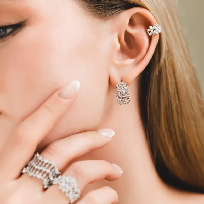 Lily and Rose Laurel Cuff Örhängen- Silver 66042