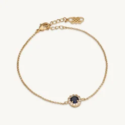 Lily and Rose Laurie Armband Guld – Sapphire
