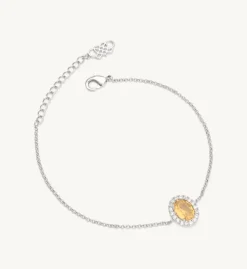 Lily And Rose Luna Armband – Golden Brown Topaz (Guld) 51162