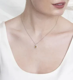Lily And Rose Luna Halsband – Golden Brown Topaz (Guld) 41082