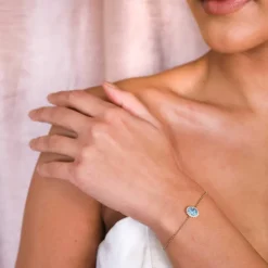 Lily And Rose Miss Luna Armband – Aquamarine (Guld) 51161
