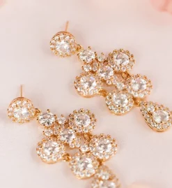 Lily and Rose Miss Ophelia Örhängen Guld – Crystal (62239)