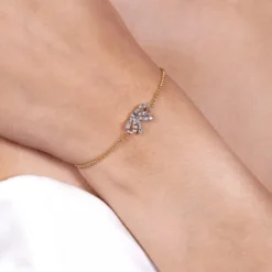 Lily And Rose Petite Antoniette Armband – Crystal (Guld) 50942