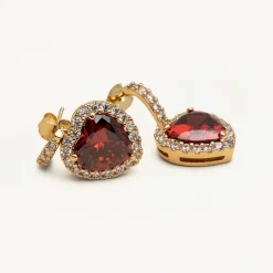 Lily and Rose/ Rose Örhängen – Garnet