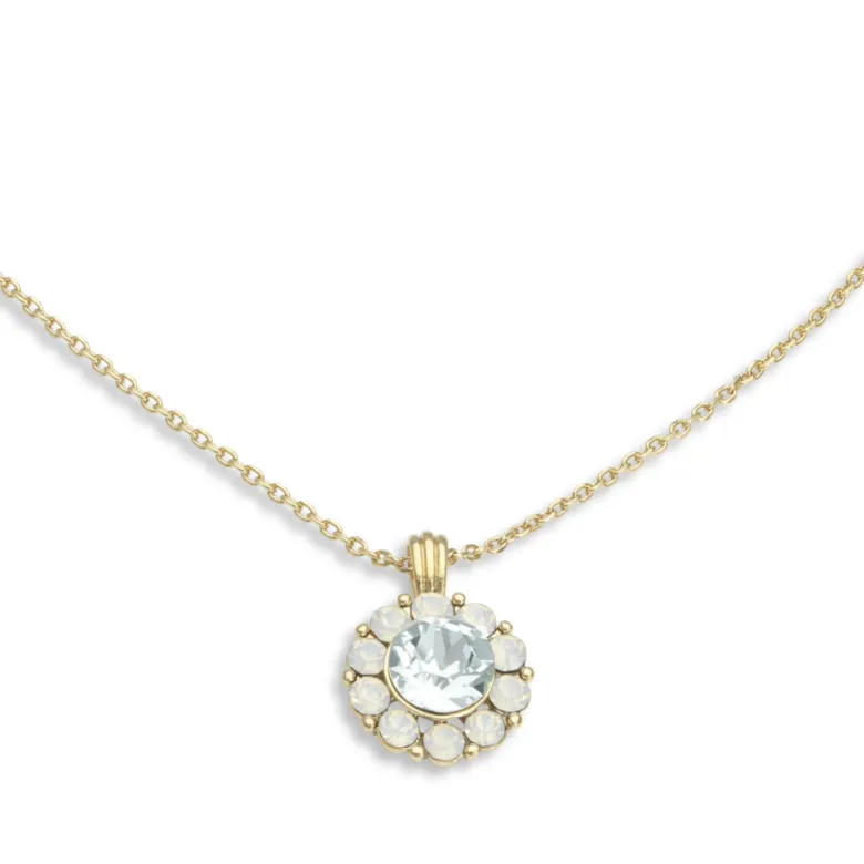 Lily And Rose Sofia Halsband – Light Amethyst (Guld) 40289