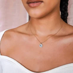 Lily And Rose Sofia Halsband – Light Amethyst (Guld) 40289