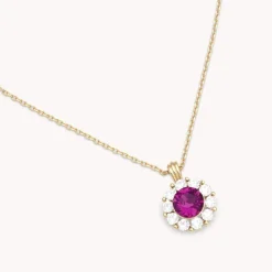Lily And Rose Sofia Halsband – Amethyst (Guld) 40234