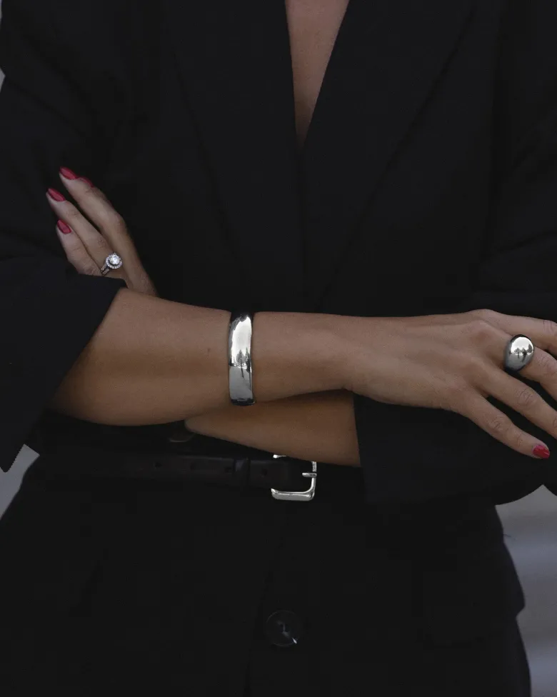 Mockberg Alexandra Bangle Silver