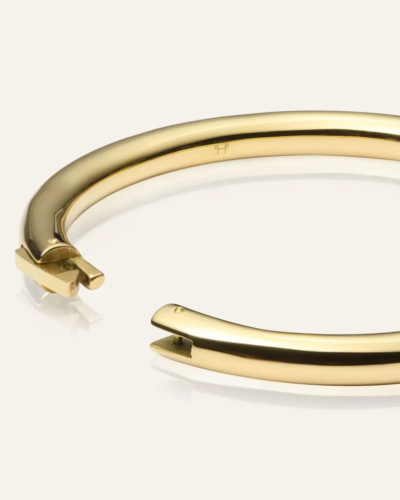 Mockberg Aura Bold Bangle Guld