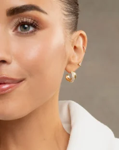 Mockberg Aurora Gold Hoops