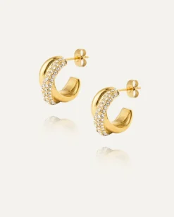 Mockberg Aurora Gold Hoops