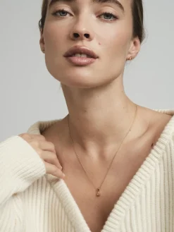 Mockberg Belle Halsband Guld – Champagne