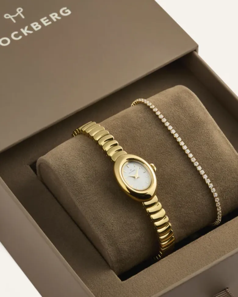 Mockberg Belle Oval Petite Combo Guld