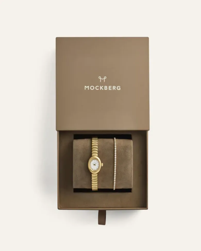 Mockberg Belle Oval Petite Combo Guld