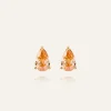 Mockberg Belle Studs Örhängen Medium Guld – Champagne