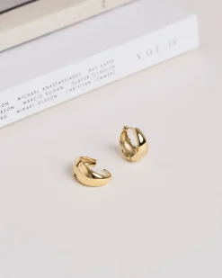 Mockberg Bold Örhängen Large Guld